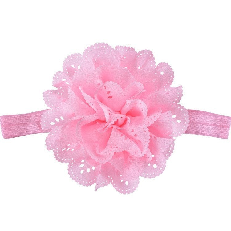 Bandeau Souple pour Cheveux, Nœud Turban pour Nouveau-né, Accessoires pour Bébé Fille, Fleur Solide Mignonne, Cadeaux pour Enfants