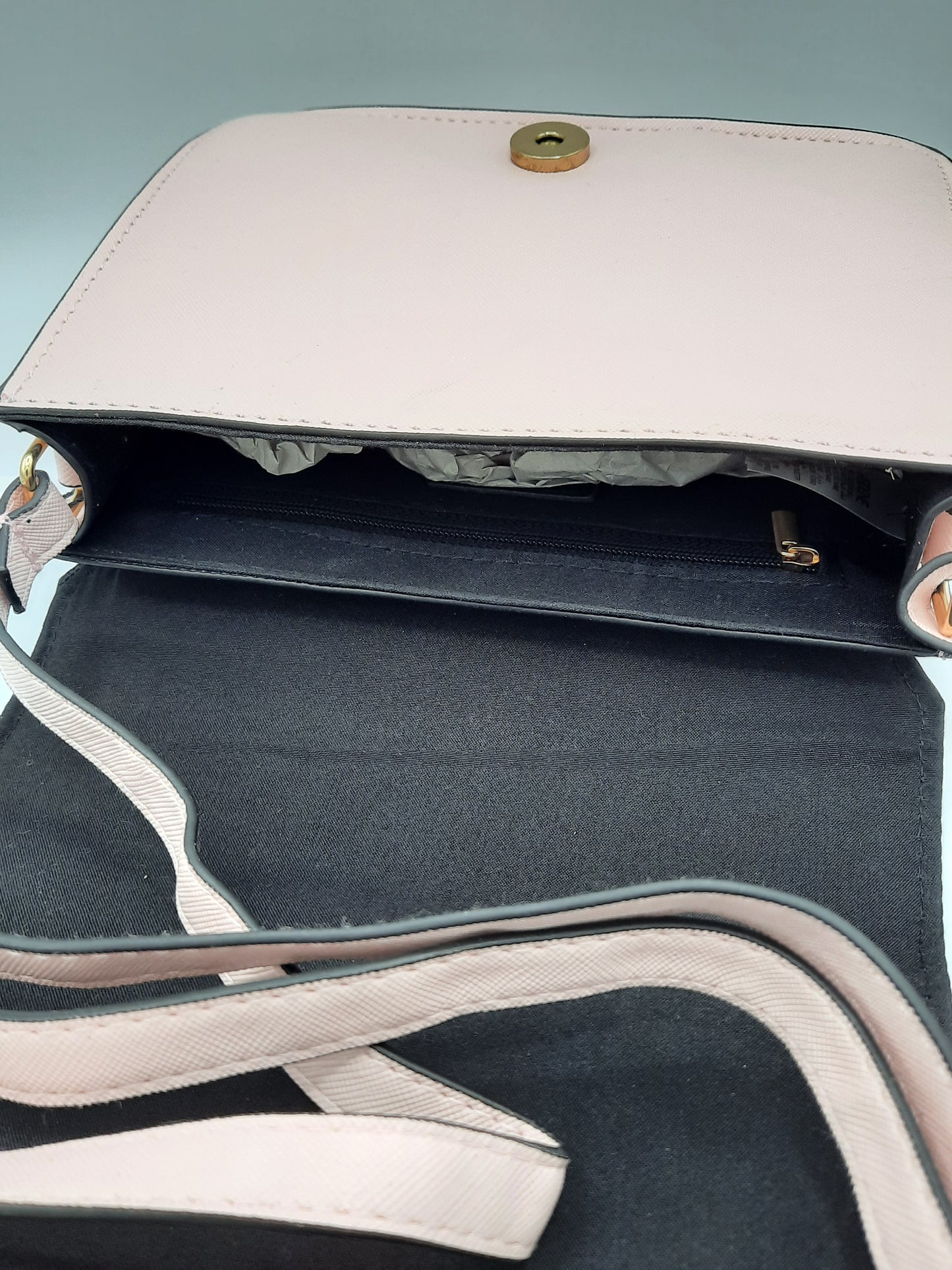 Light pink color book shape evening over the shoulder bag - NATASHAHS