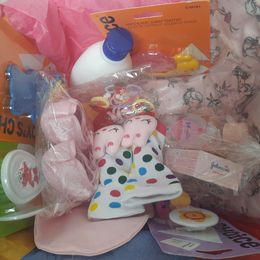 Baby shower gift basket for baby girl - NATASHAHS