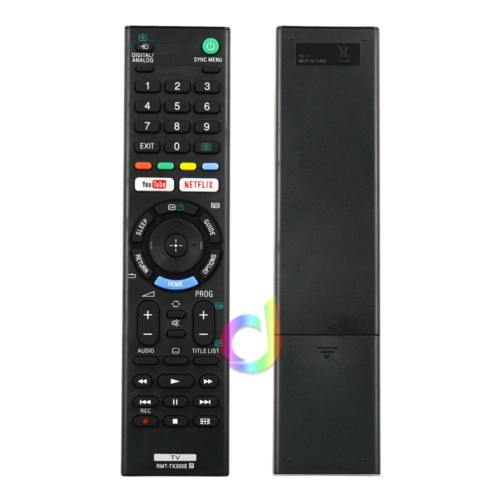 RMT-TX300E Remote Control Suitable for Sony TV LCD TV Led Smart Controller With Youtube Netflix Button RMT-TX300P RMF-TX100 - NATASHAHS