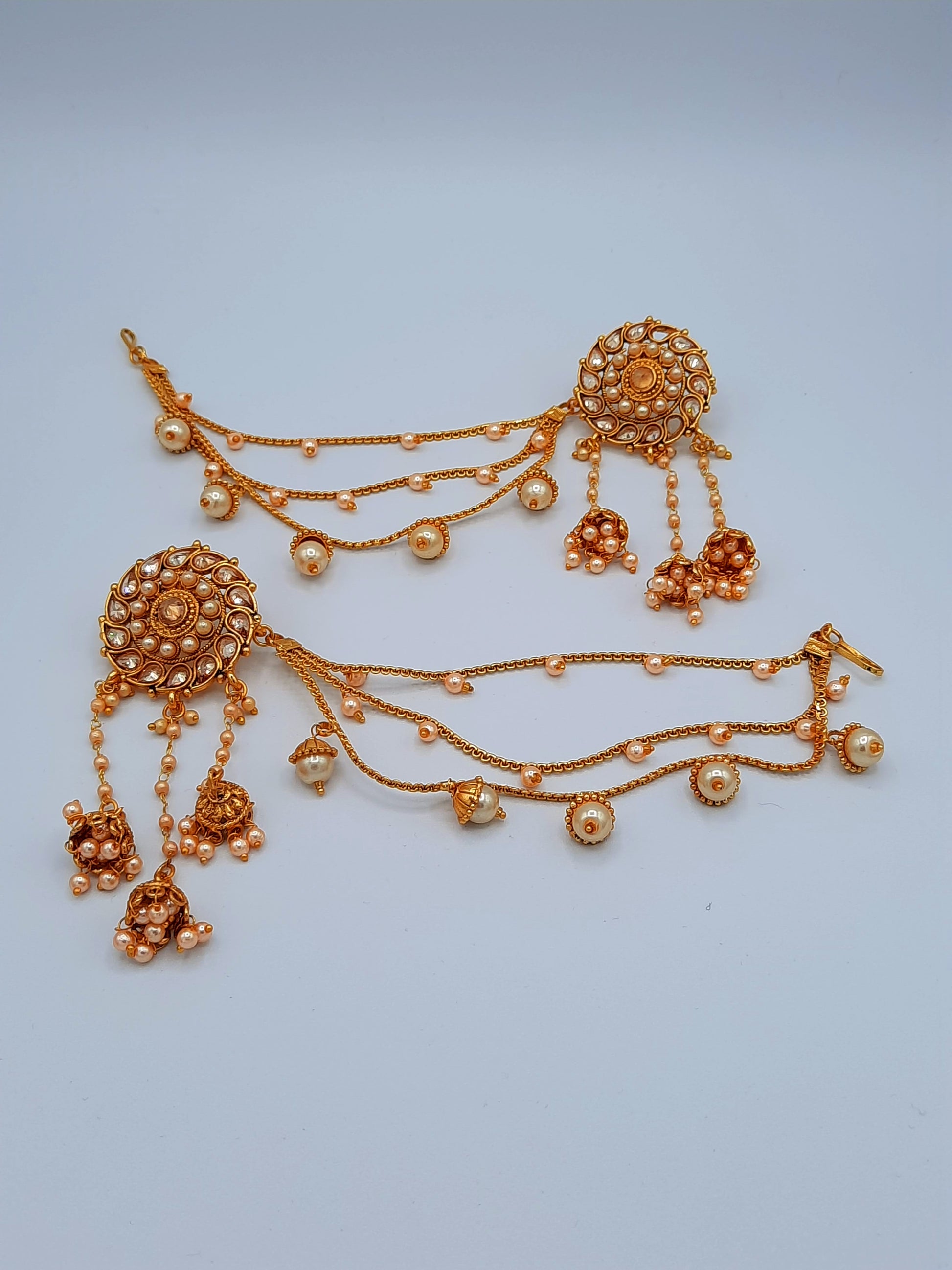 Devdas filmi style indian style earrings - NATASHAHS