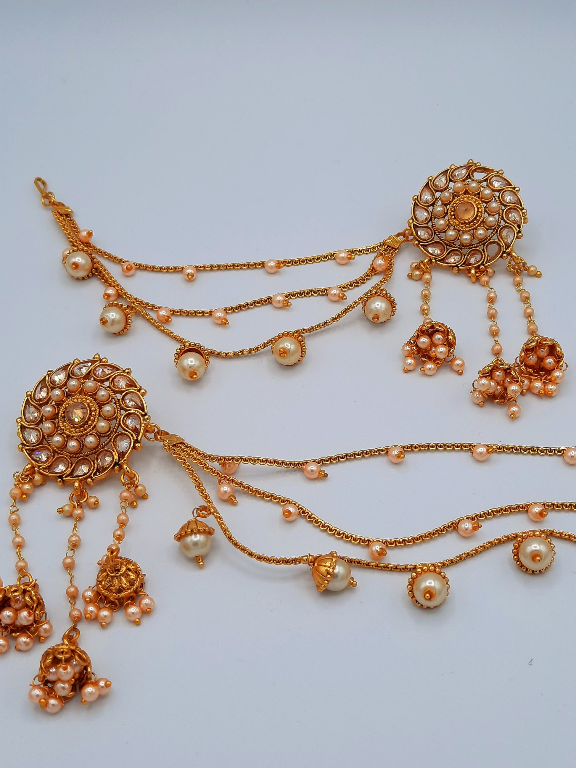 Devdas filmi style indian style earrings - NATASHAHS