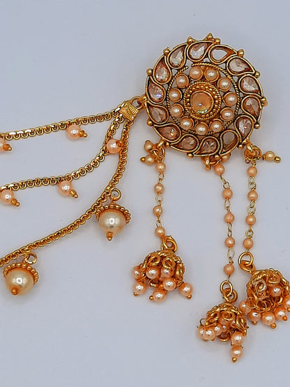 Devdas filmi style indian style earrings - NATASHAHS