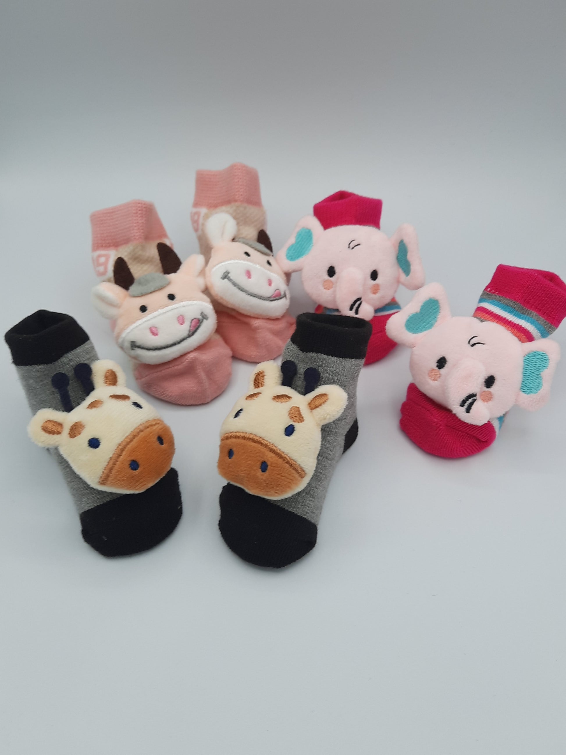 Plush Baby Socks Floor Non-slip Cotton Cartoon Doll Infant Socks fashion Toddler Girls Boys Soft Cute Boots Baby Clothing - NATASHAHS