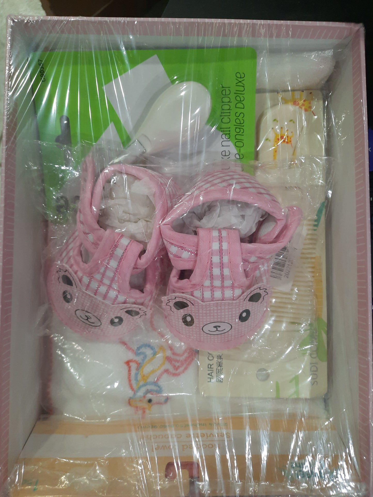 Gift Boxes with Baby adorable items  as a token of love
