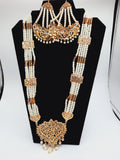 Rajwadi style long necklace maala