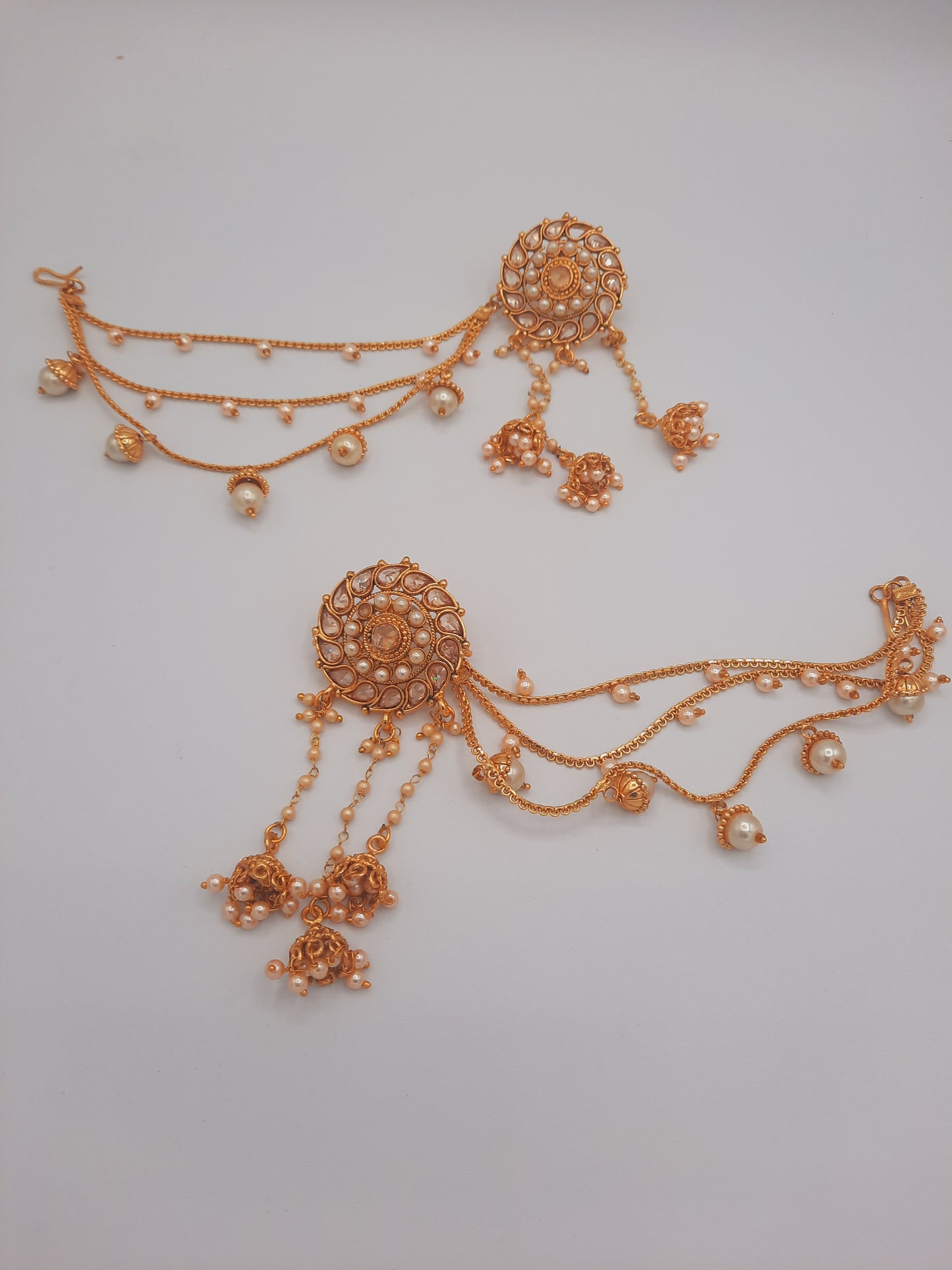 Devdas filmi style indian style earrings - NATASHAHS