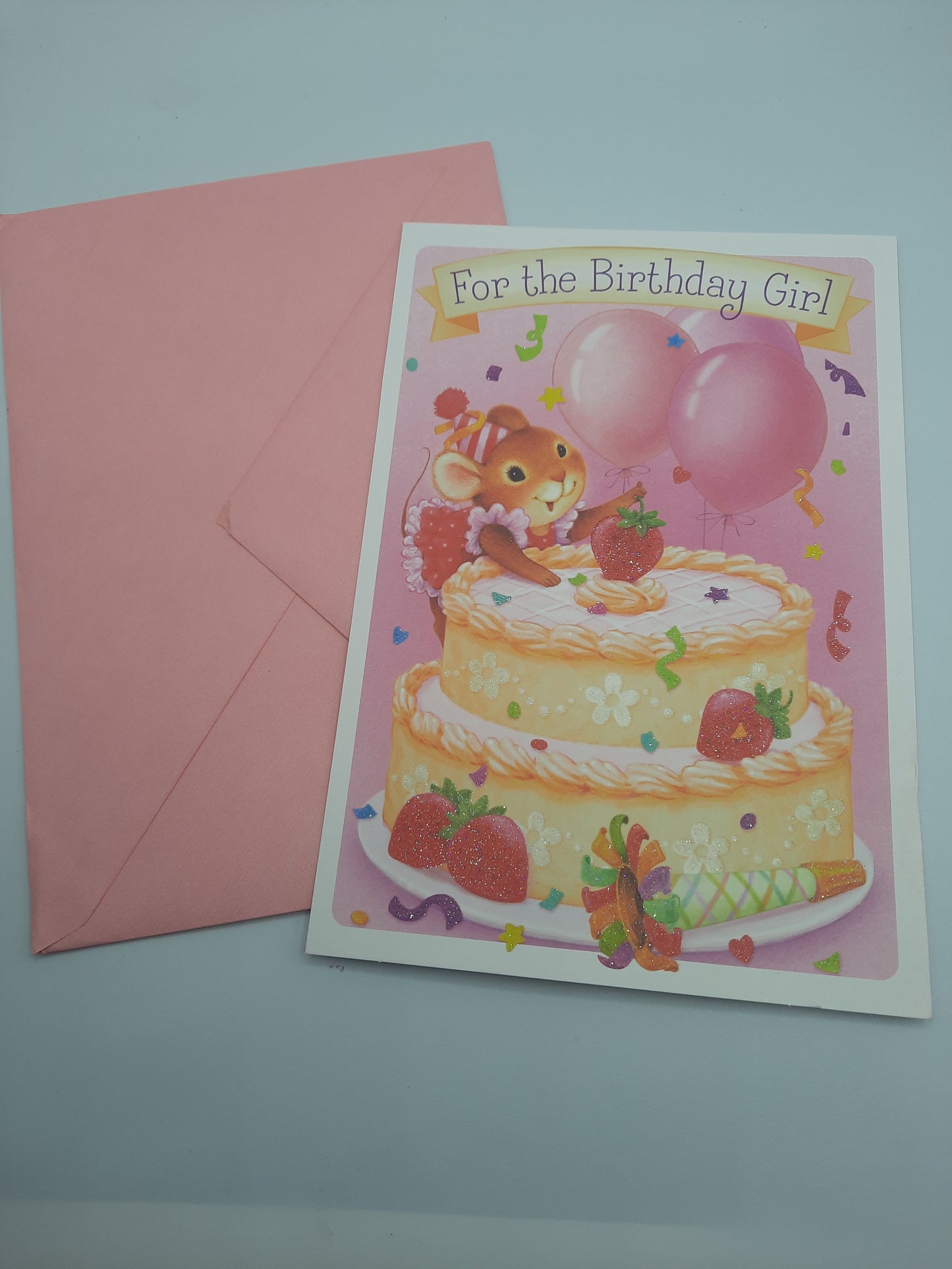 Greeting card For the Birthday Girl