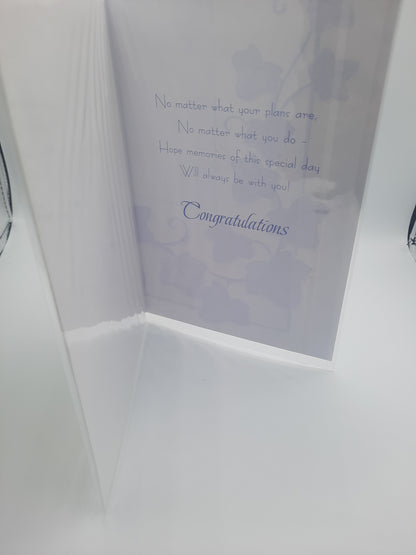 Greeting card For Congratulations on your Graduation on your Graduation from Both of Us