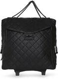 Leather Bag with trolley