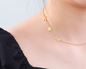 Custom Sideways Initial Letter Necklaces For Women Jewelry Stainless Steel A-Z Alphabet Personalized Necklace Gift - NATASHAHS
