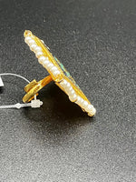 Adjustable Indian Meena rings in various colors fashionale fancy to match your dress - NATASHAHS