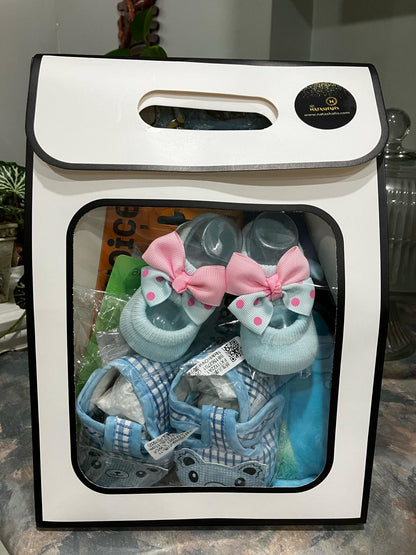 Coffrets cadeaux de vêtements pour bébé, idéaux pour les baby showers et les naissances - ENSEMBLE H