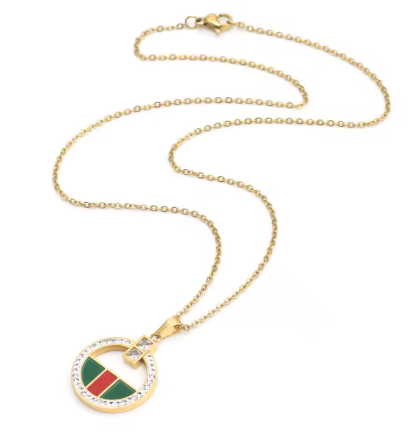 Women Female Charm Crystal Jewelry Set Wedding Party Necklace and Earrings - NATASHAHS