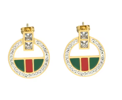 Women Female Charm Crystal Jewelry Set Wedding Party Necklace and Earrings - NATASHAHS