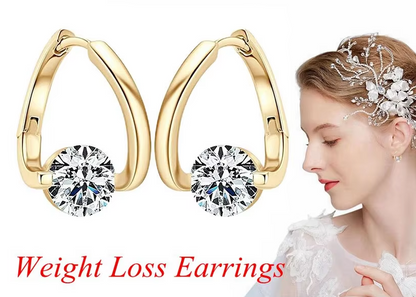 Lymph Earrings Lymphvity Germanium Ear Ornament Magnetherapy Weight Loss Earrings Lymphatic Earrings Gift for Girlfriend Wife - NATASHAHS