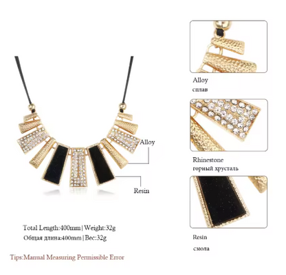 Statement Necklaces & Earrings Collier Femme For Women Fashion Boho Colar Vintage Maxi Accessories Jewelry Bijoux Christmas Gift - NATASHAHS