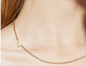 Custom Sideways Initial Letter Necklaces For Women Jewelry Stainless Steel A-Z Alphabet Personalized Necklace Gift - NATASHAHS