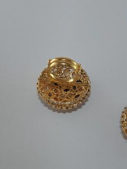 PINK BOLD STYLE FULL MOON EARRINGS - NATASHAHS