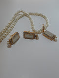 Glimpse in the Sun Golden Base Pendant Set - NATASHAHS