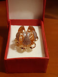 Flower Bloom Ring- A symbol of timeless commitment love & affection - NATASHAHS