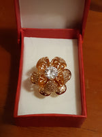 Flower Bloom Ring- A symbol of timeless commitment love & affection - NATASHAHS