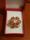 Flower Bloom Ring- A symbol of timeless commitment love & affection - NATASHAHS