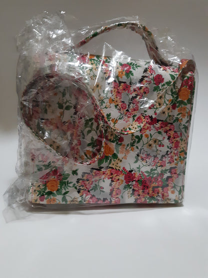Floral design handbag - NATASHAHS