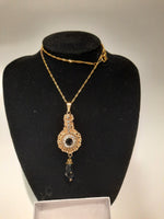 Golden Carrie design jewelry set - NATASHAHS
