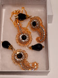 Golden Carrie design jewelry set - NATASHAHS