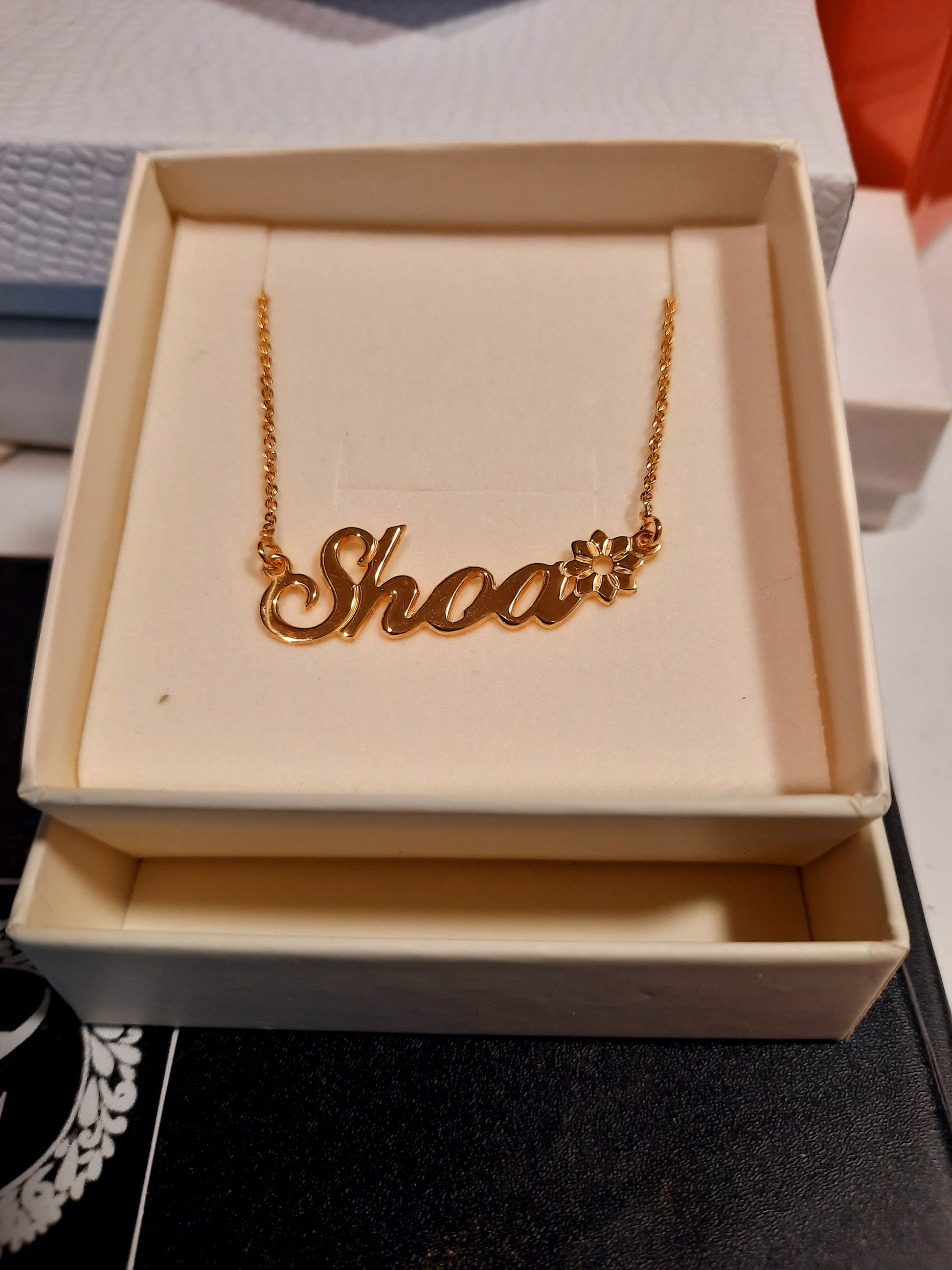 Ready to wear ENGLISH AMERICAN name necklaces - NATASHAHS