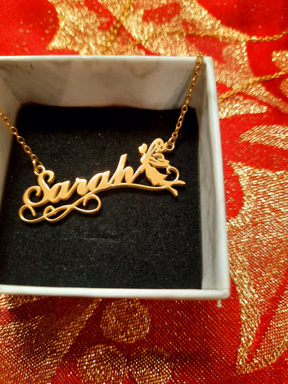 Ready to wear Arabic urdu name necklaces - NATASHAHS