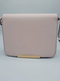 Light pink color book shape evening over the shoulder bag - NATASHAHS