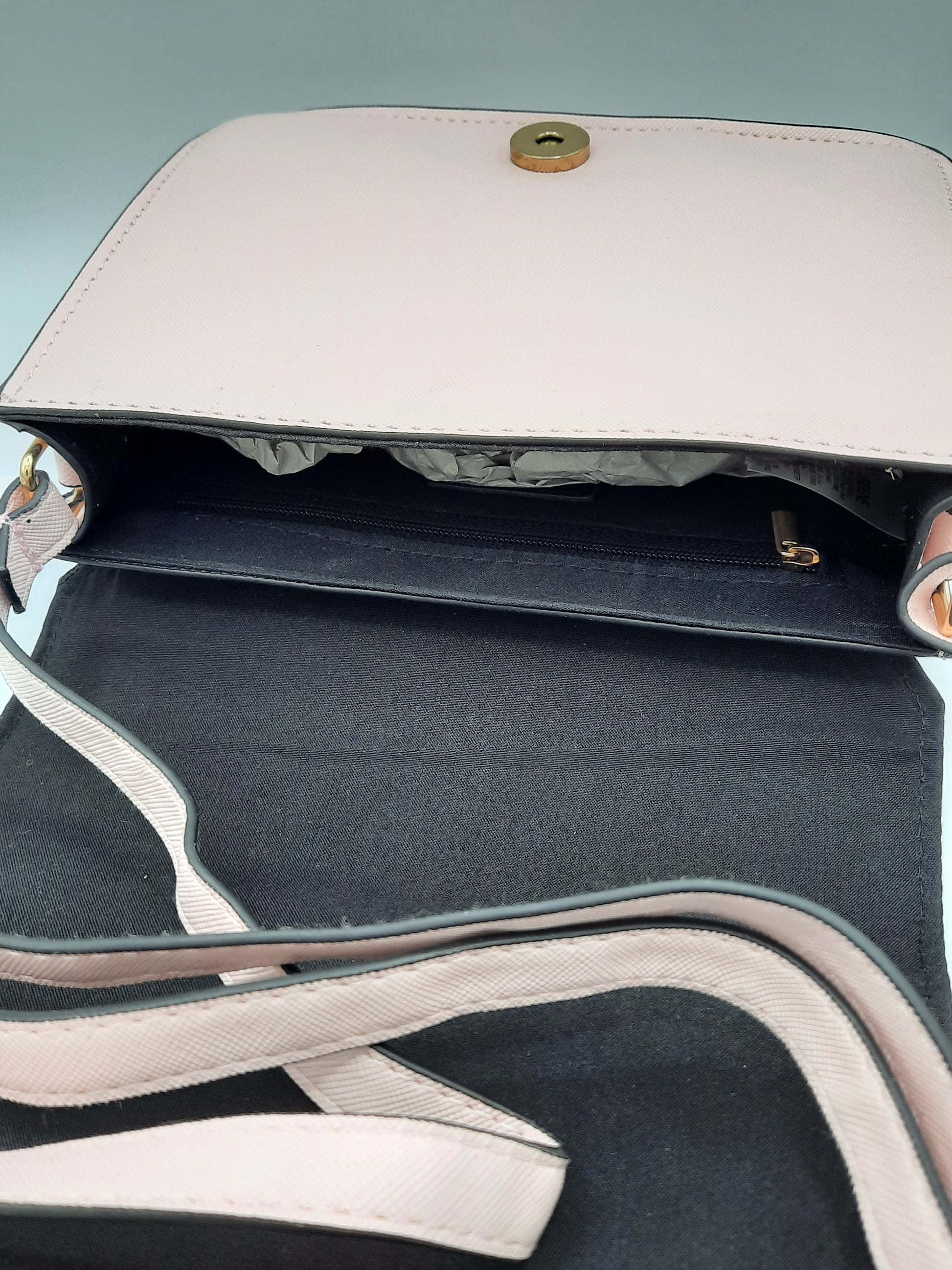 Light pink color book shape evening over the shoulder bag - NATASHAHS