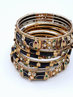 Black indian bangles 2.80 size