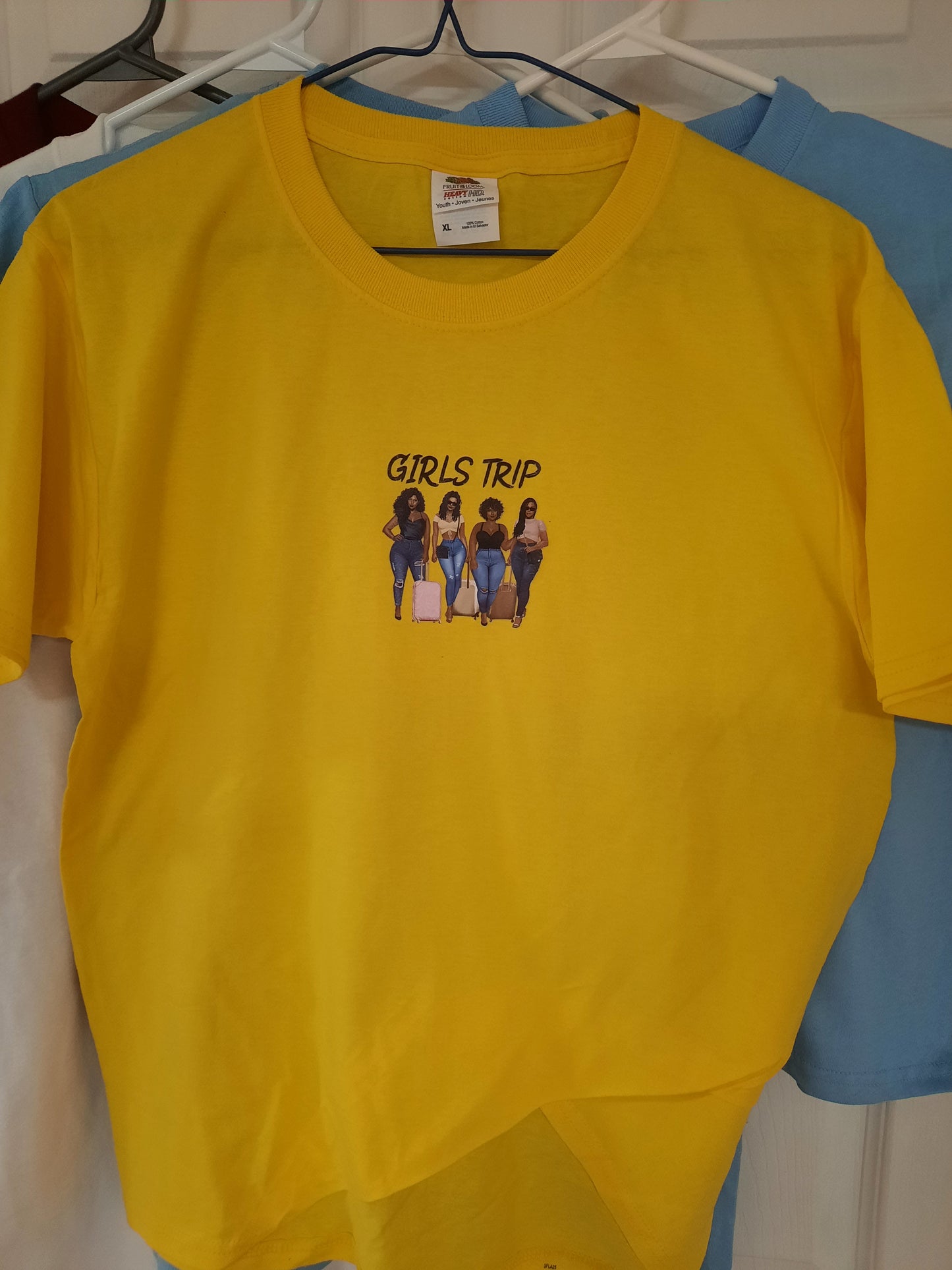 Printed T-shirts for young school kids in youth XL or 18/20 size