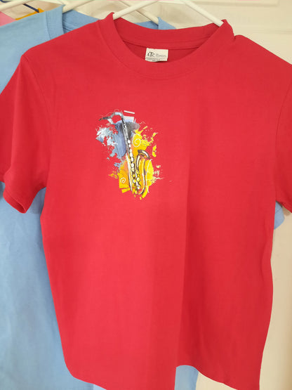 Printed T-shirts in Medium size for youth