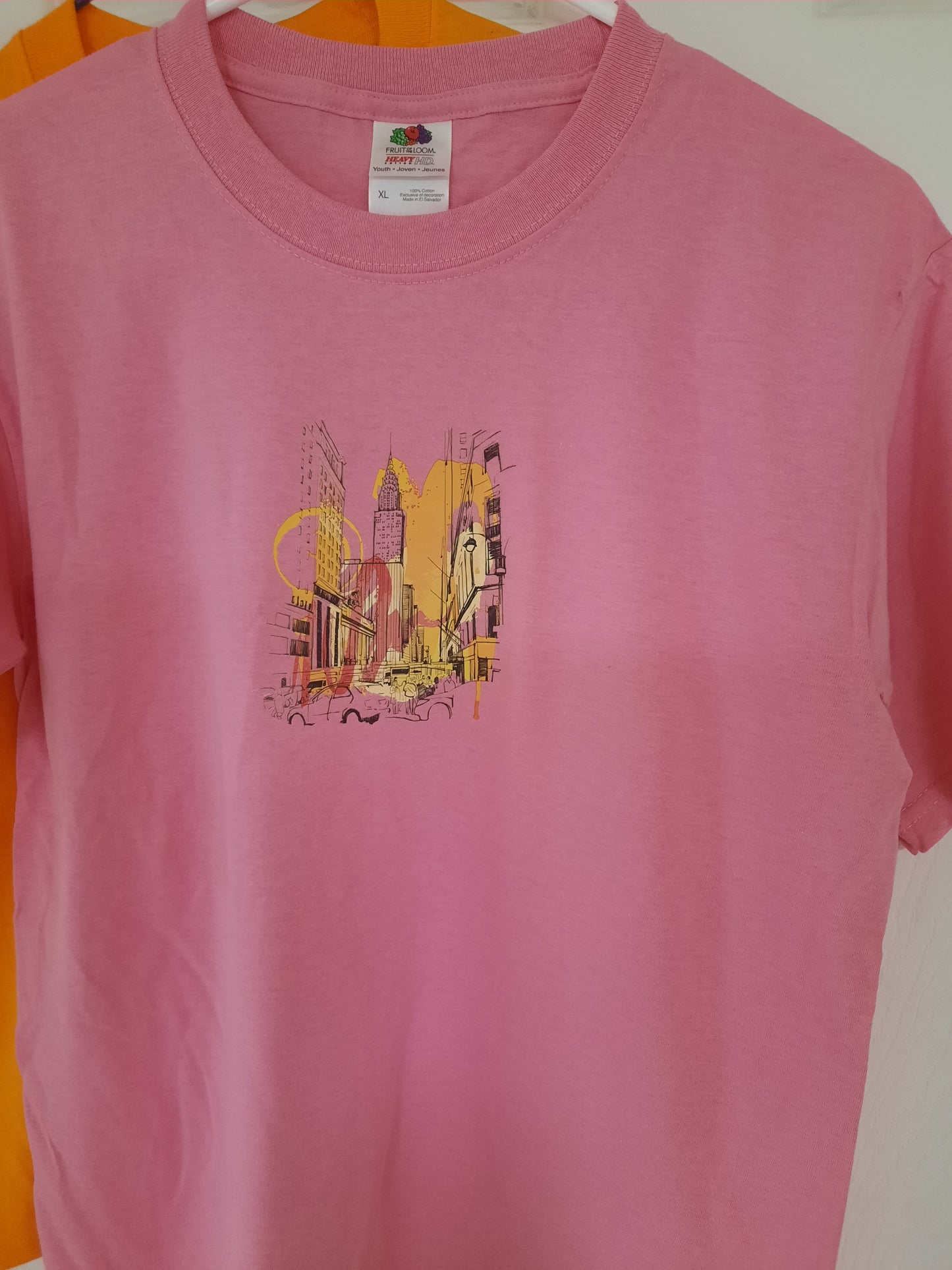 Printed T-shirts for young school kids in youth XL or 18/20 size