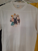Printed T-shirts in unique designs in Adult Small size