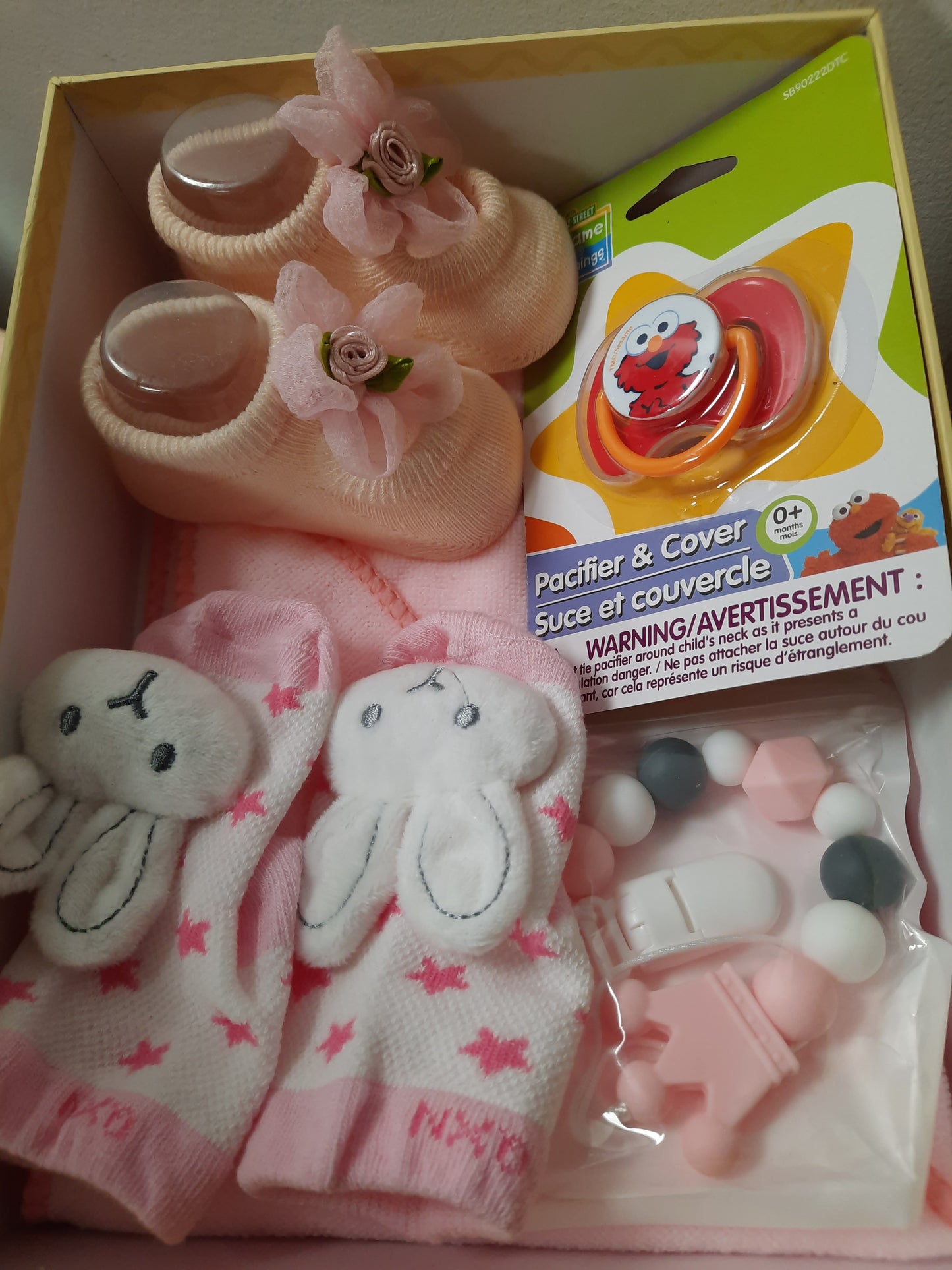 Gift Boxes with Baby adorable items  as a token of love