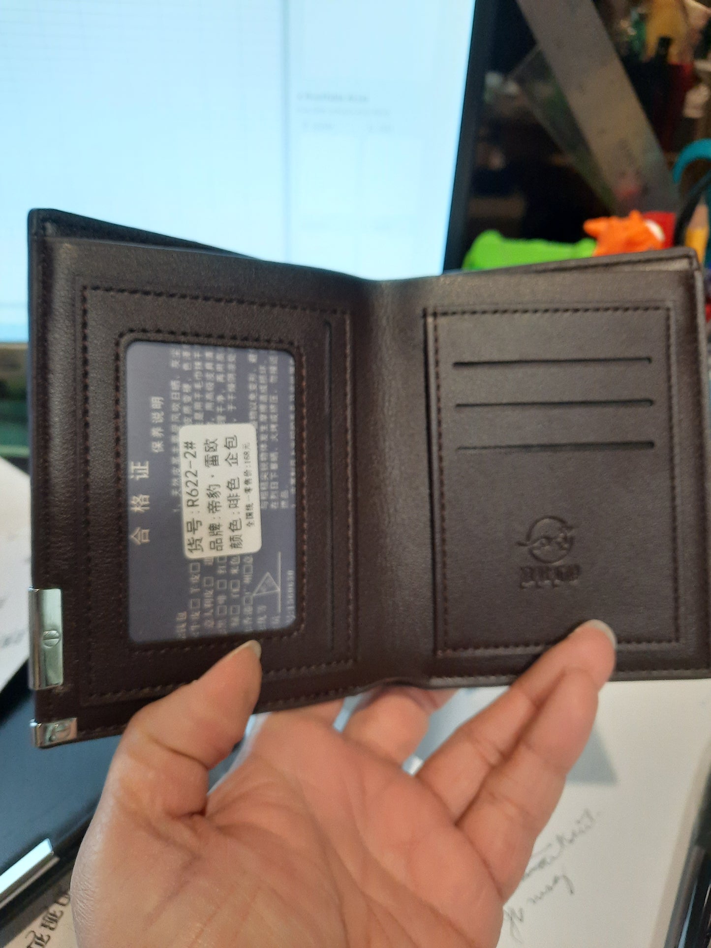 Hot Selling New Men's Short Wallet Iron Edge Korean Youth Men's Horizontal Wallet Trend Card Pack Purse - NATASHAHS