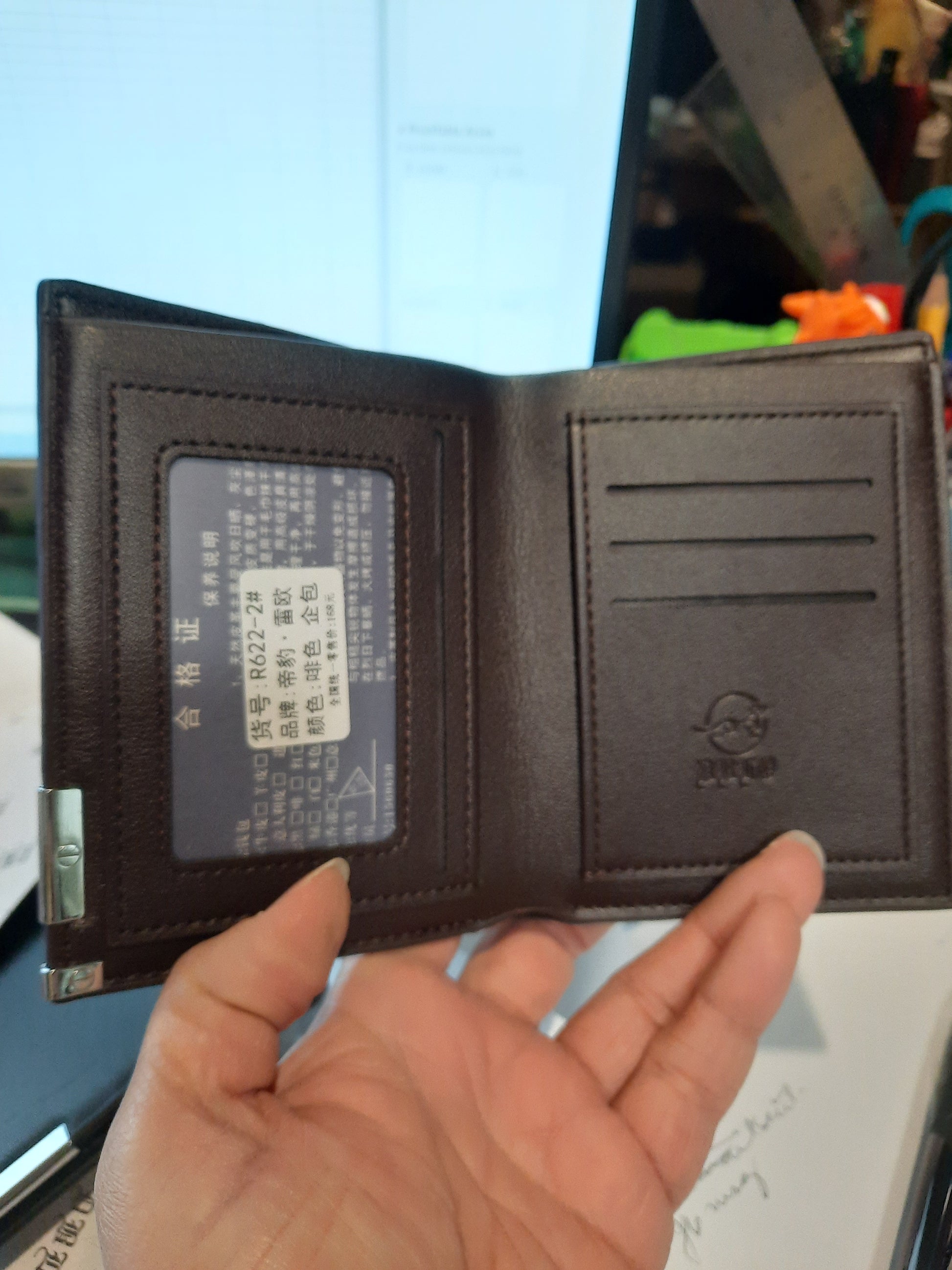 Hot Selling New Men's Short Wallet Iron Edge Korean Youth Men's Horizontal Wallet Trend Card Pack Purse - NATASHAHS