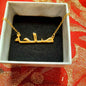 Ready to wear Arabic urdu name necklaces - NATASHAHS