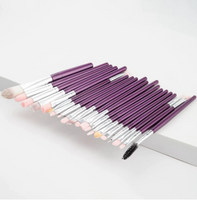 ceramic holder for makeup brushes and makeup applicator gift pack