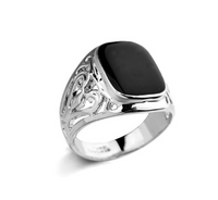 New 2023 Metal Glossy Rings for Men Geometric Width Signet Square Finger Punk Style Fashion Ring Jewelry Accessories Whole Sale