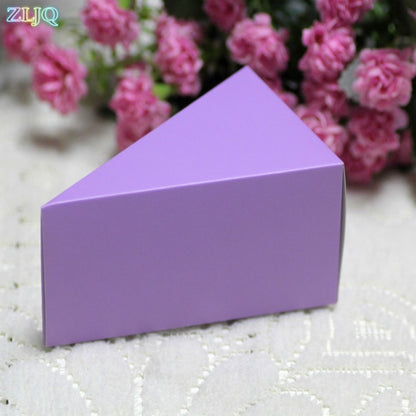 10pcs/lot Cake Style Bridemaid Gift Bag Wedding Candy Box Birthday Party Supplies christmas Baby Shower Gift Boxes 8D