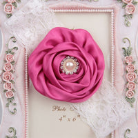 Baby Girl Headband Headwear Hairband Infant Newborn Gift Hair Accessory Clothes Princess Children Kids Toddler Pearl Floral Lace