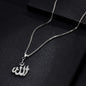 Crystal Pendant Necklace Gifts Sweater Chain Necklaces Best Gifts Allah Gold Plating Necklace Chain Simulated Anchor Islamic
