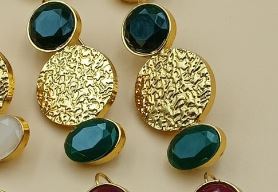 gold-plated Sweet Dreams Earrings - NATASHAHS
