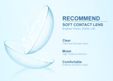 Contact Lenses For Eye Vision Correction Health Care Lenses With Minus Degree Myopia Power Prescription Eye Lens